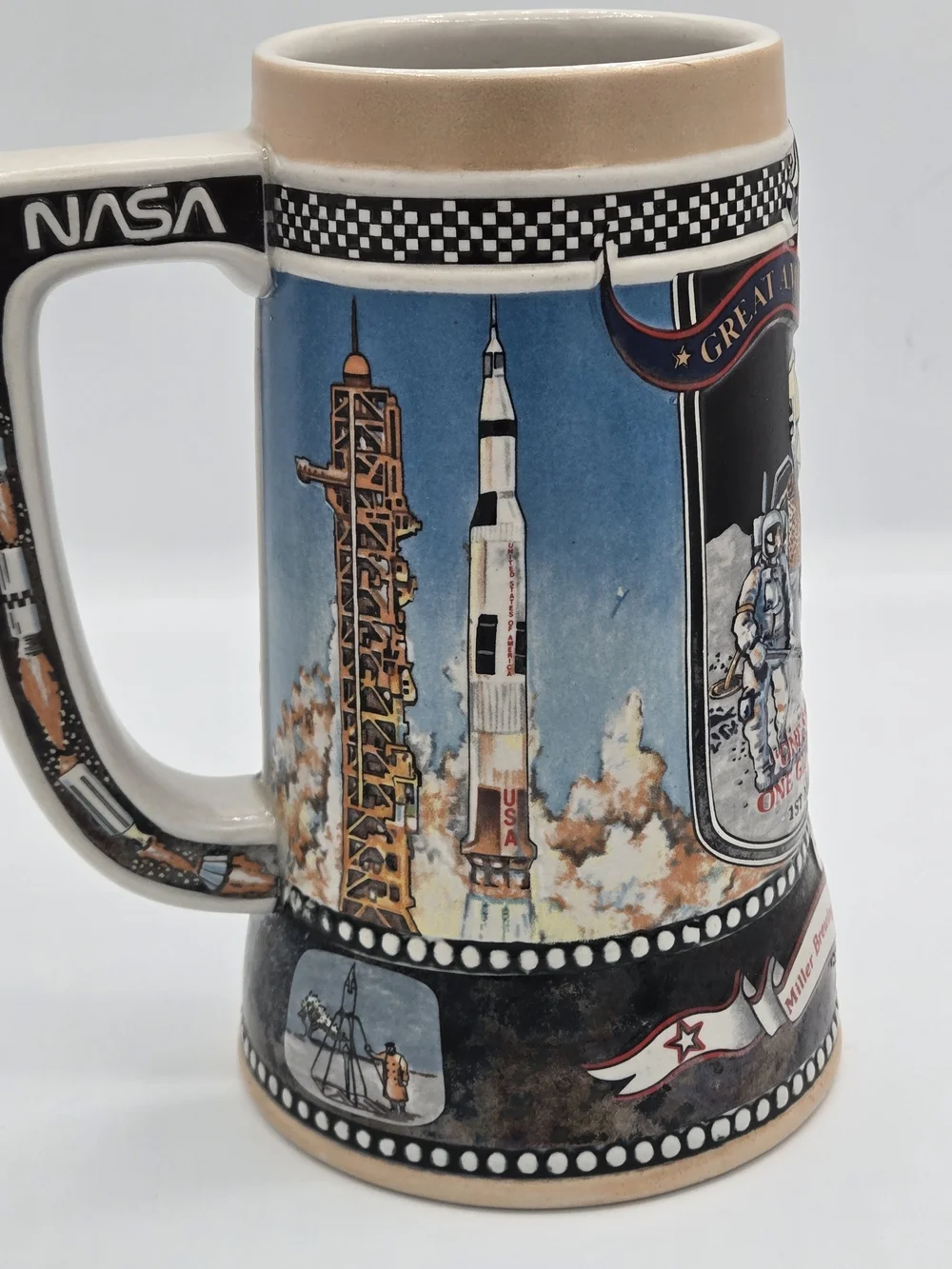1990 NASA 1969 Miller High Life Beer 